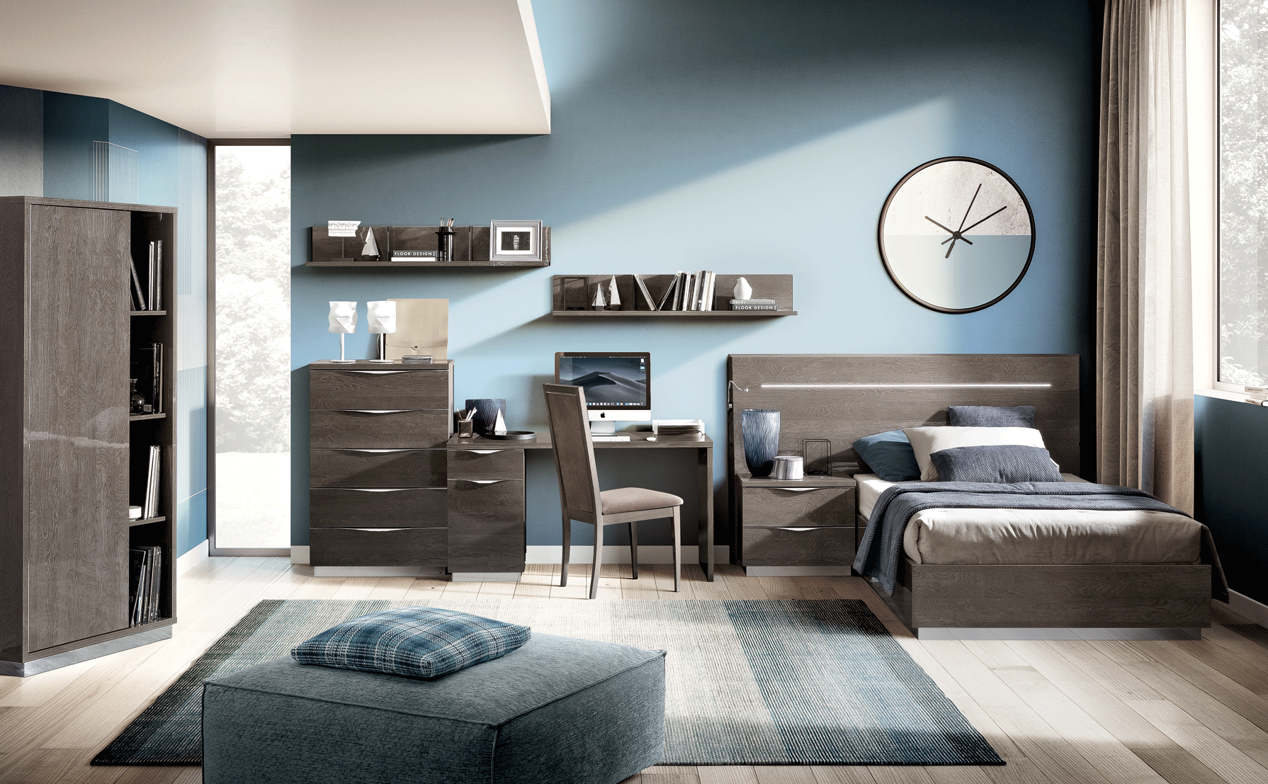 Bedroom Furniture Classic Bedrooms QS and KS Platinum Kids Bedroom