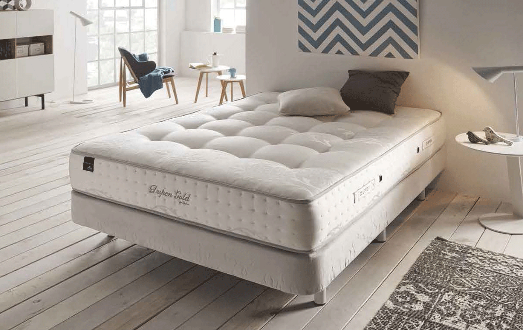 Bedroom Furniture Modern Bedrooms QS and KS MATTRESSES DUPEN GOLD