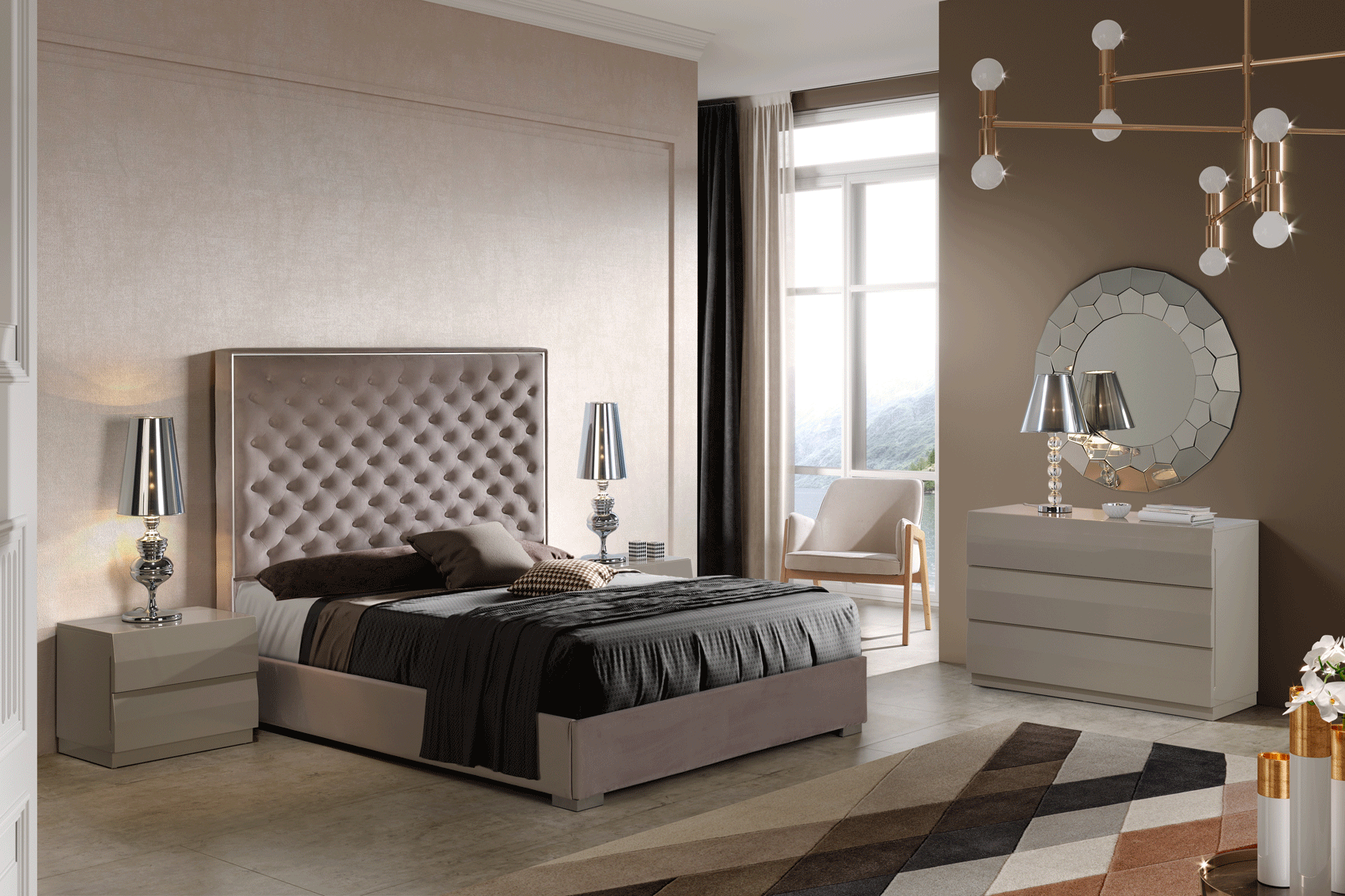 Bedroom Furniture Full Size Kids Bedrooms 867 Melody Bed, M-152, C-152, E-413, LT-3130L-C1C