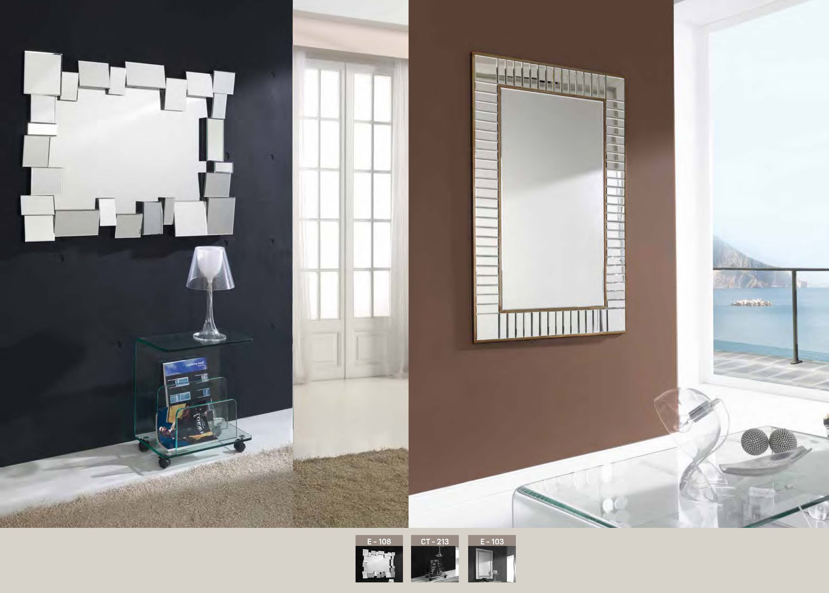 Wallunits Hallway Console tables and Mirrors E-108, CT-213, E-103