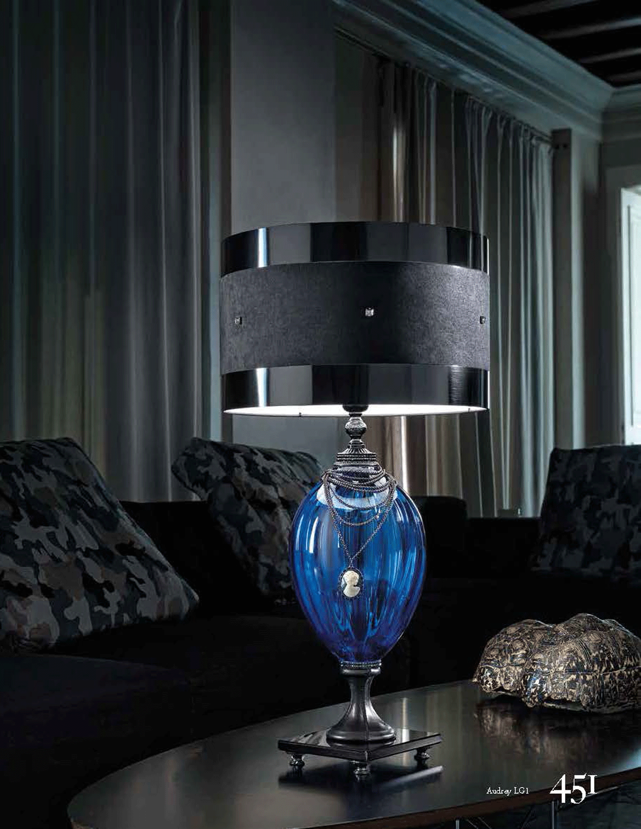 Brands Euroluce Macrame Collection Audrey Table Lamp