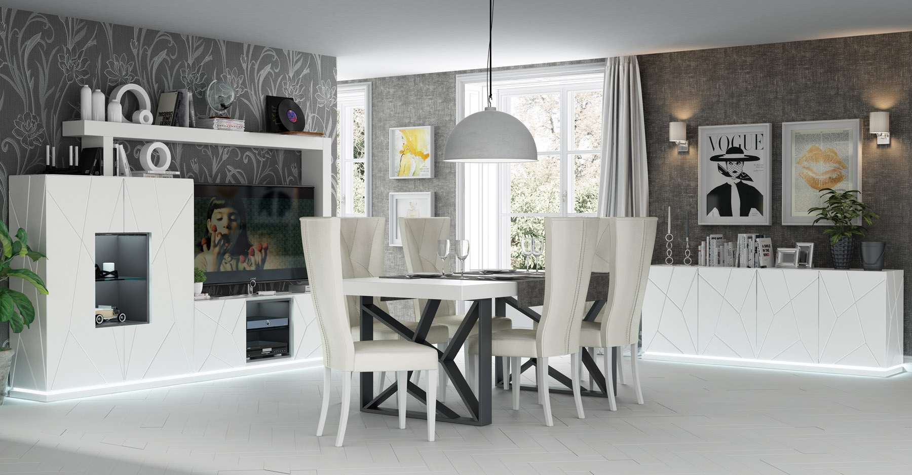 Dining Room Furniture Modern Dining Room Sets EX04