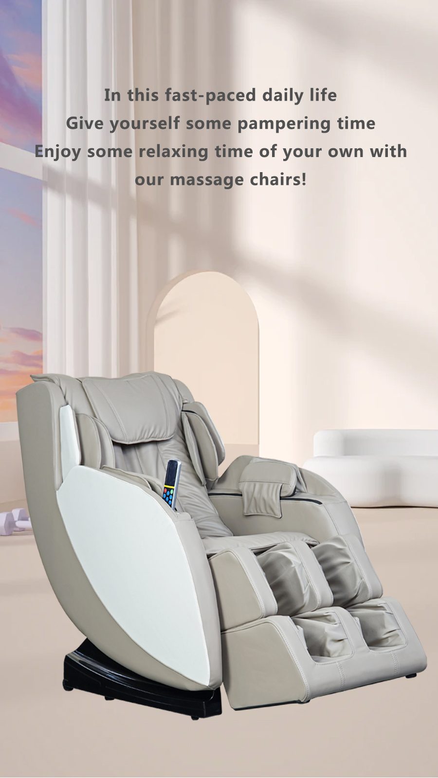 Bedroom Furniture Modern Bedrooms QS and KS AM886 Massage Chair