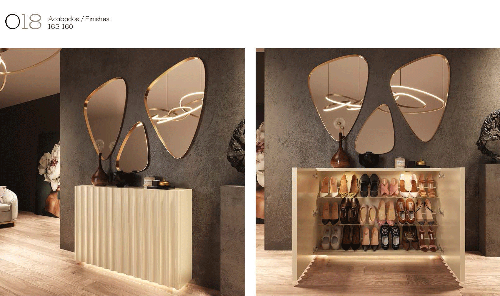 Brands Franco Orion, Spain O18 Shoe Cabinet
