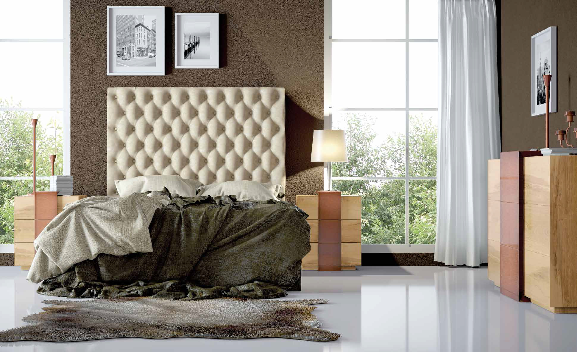 Bedroom Furniture Modern Bedrooms QS and KS DOR 06