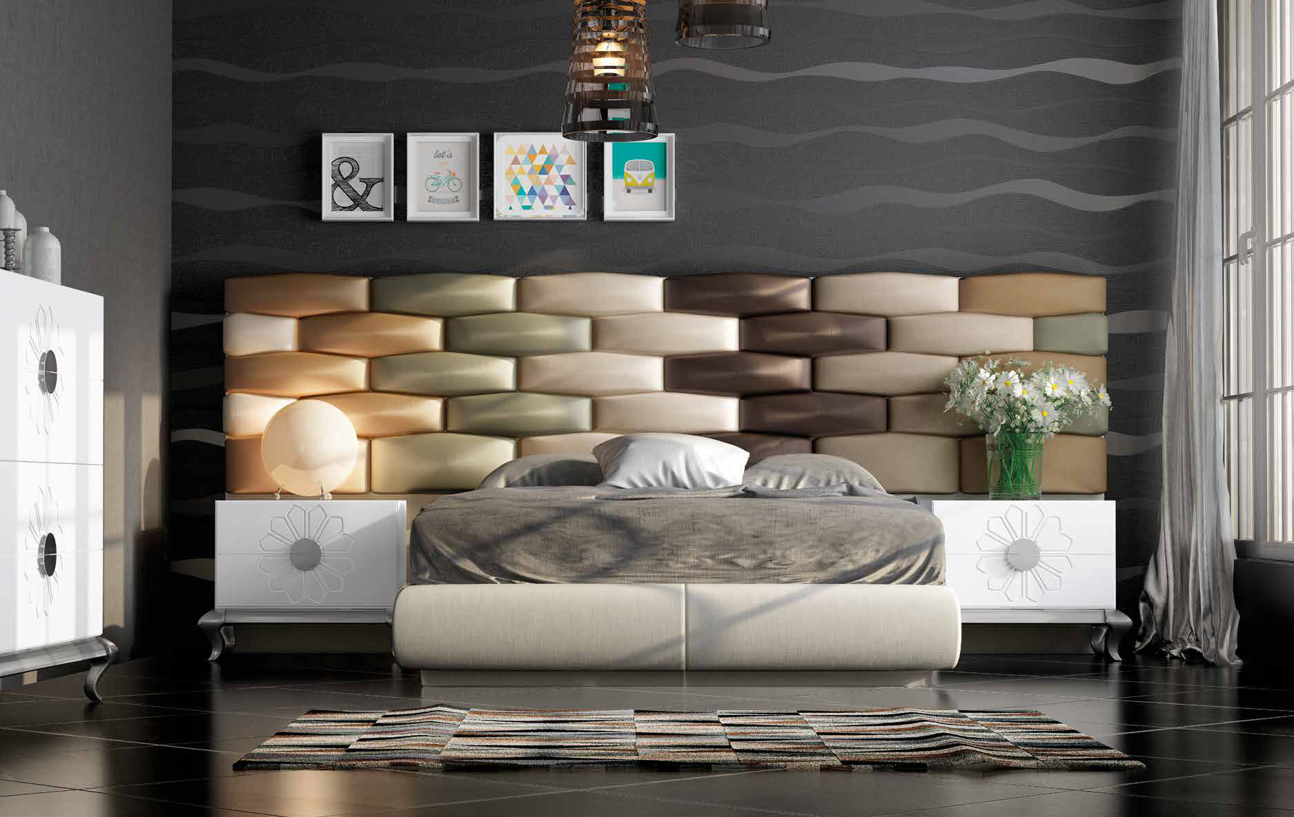 Bedroom Furniture Modern Bedrooms QS and KS DOR 55