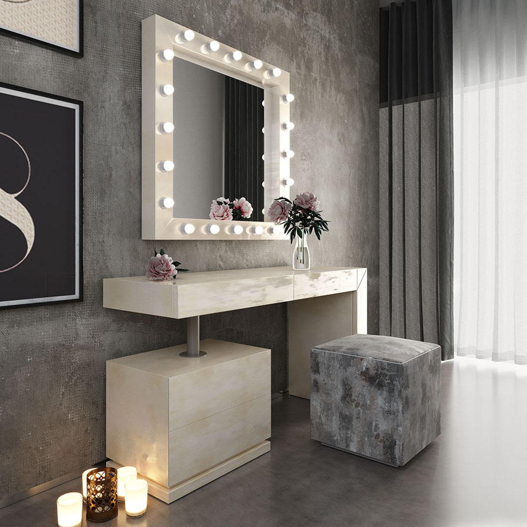 Brands Franco ENZO Bedrooms, Spain NB03 Vanity Dresser