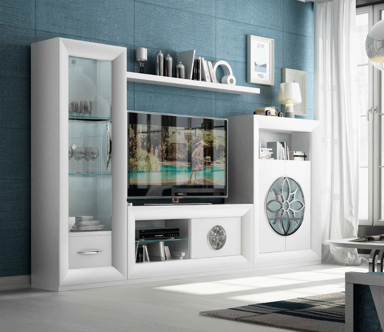 Brands Franco Serik Wall Unit Collection, Spain MX15