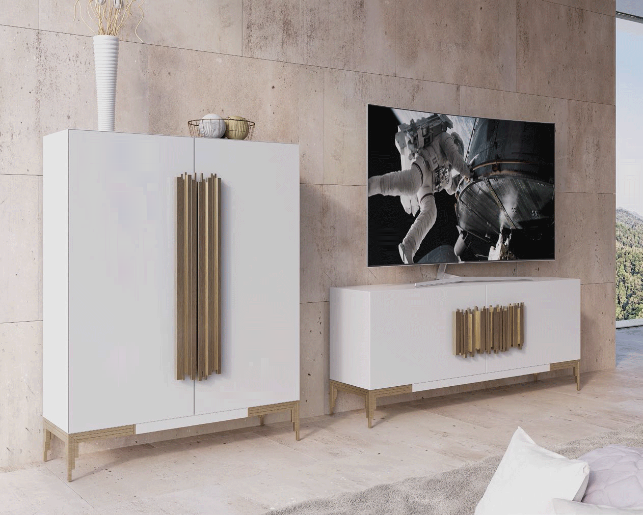 Brands Franco Serik Wall Unit Collection, Spain MX18