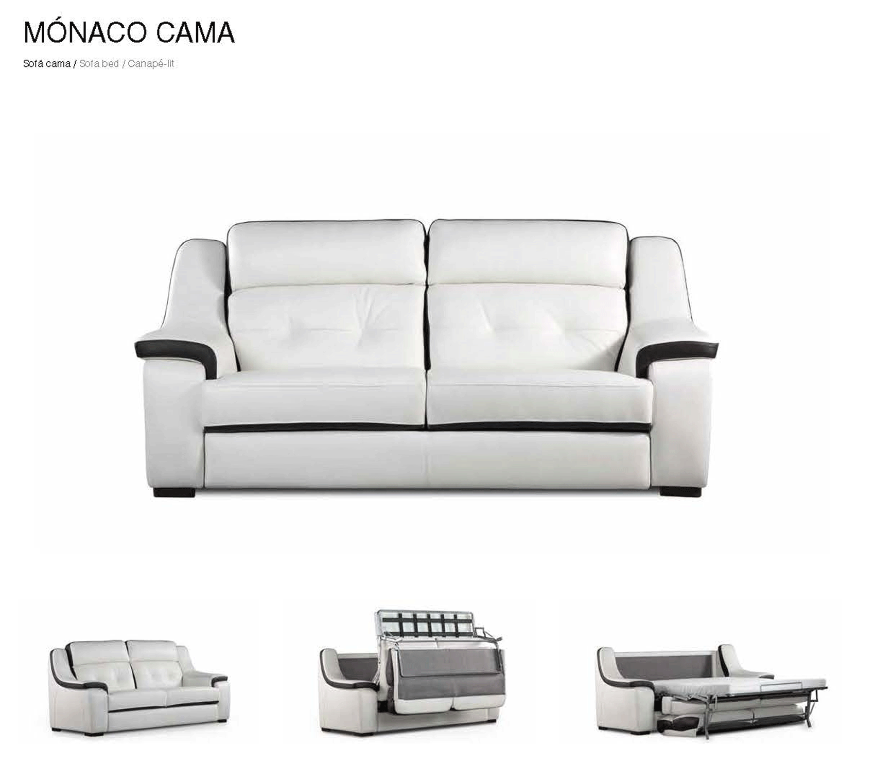 Living Room Furniture Coffee and End Tables Monaco Sofa-bed