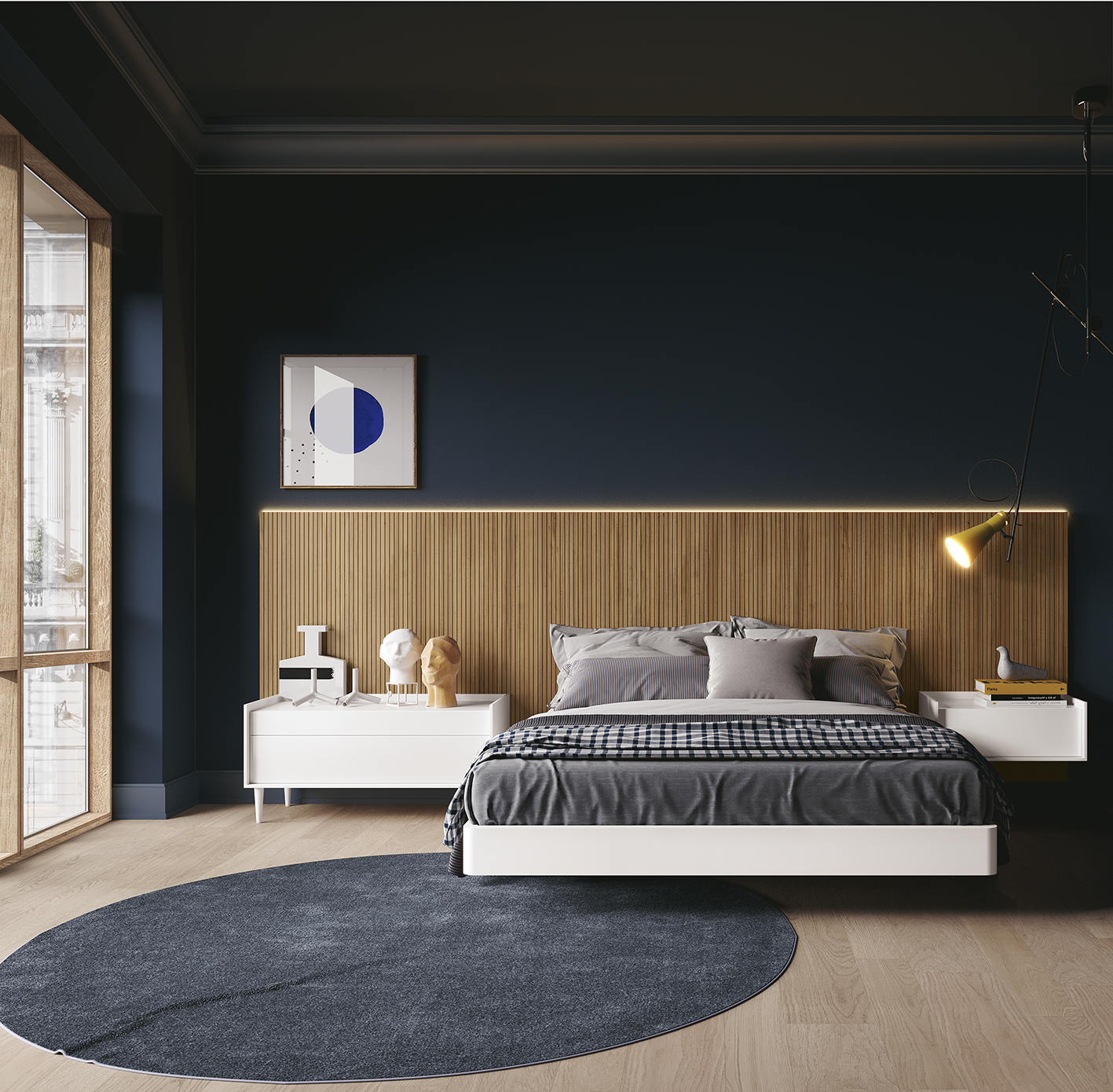 Bedroom Furniture Modern Bedrooms QS and KS Chic 015