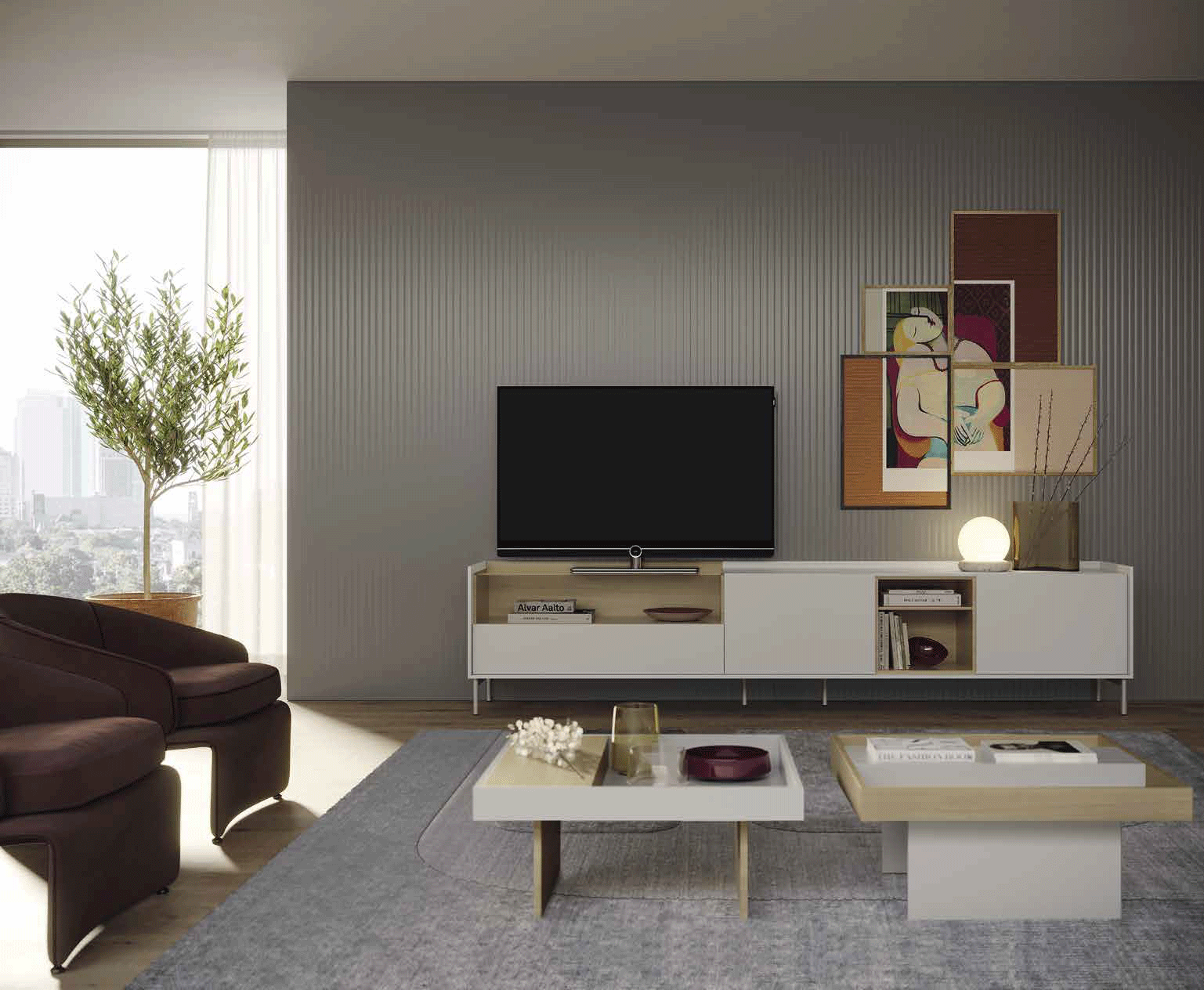Brands Arredoclassic Living Room, Italy RP104 Chelsea TV Module