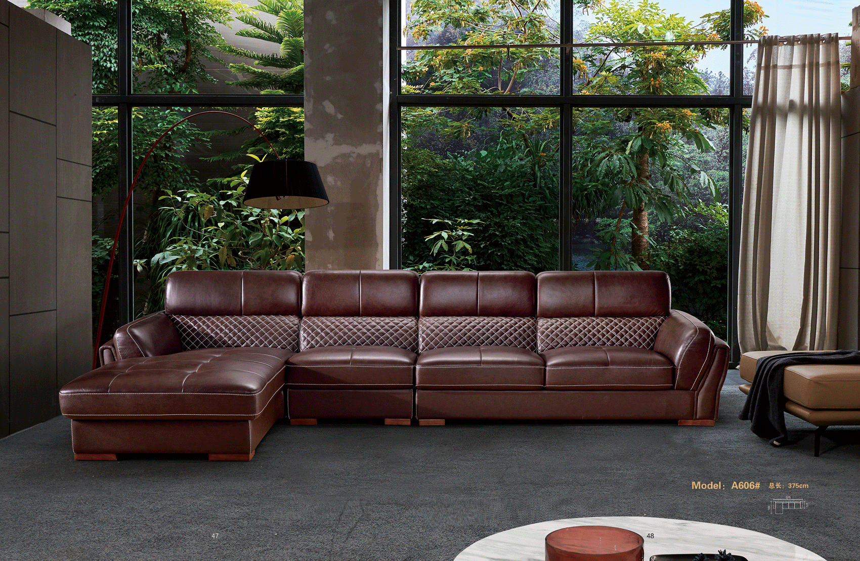Brands SWH Modern Living Special Order A606 Sectional