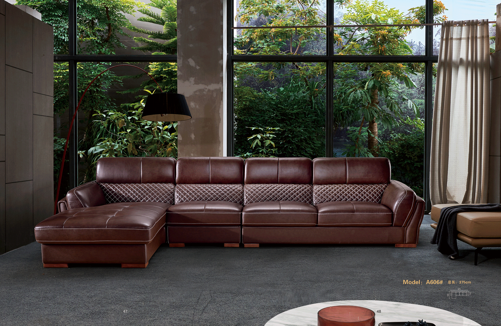 Brands IR Living Collection A606 Sectional