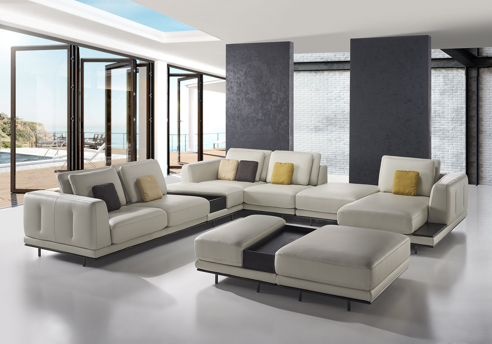 Brands Satis Living Room & coffee tables, Italy Rimmel Living