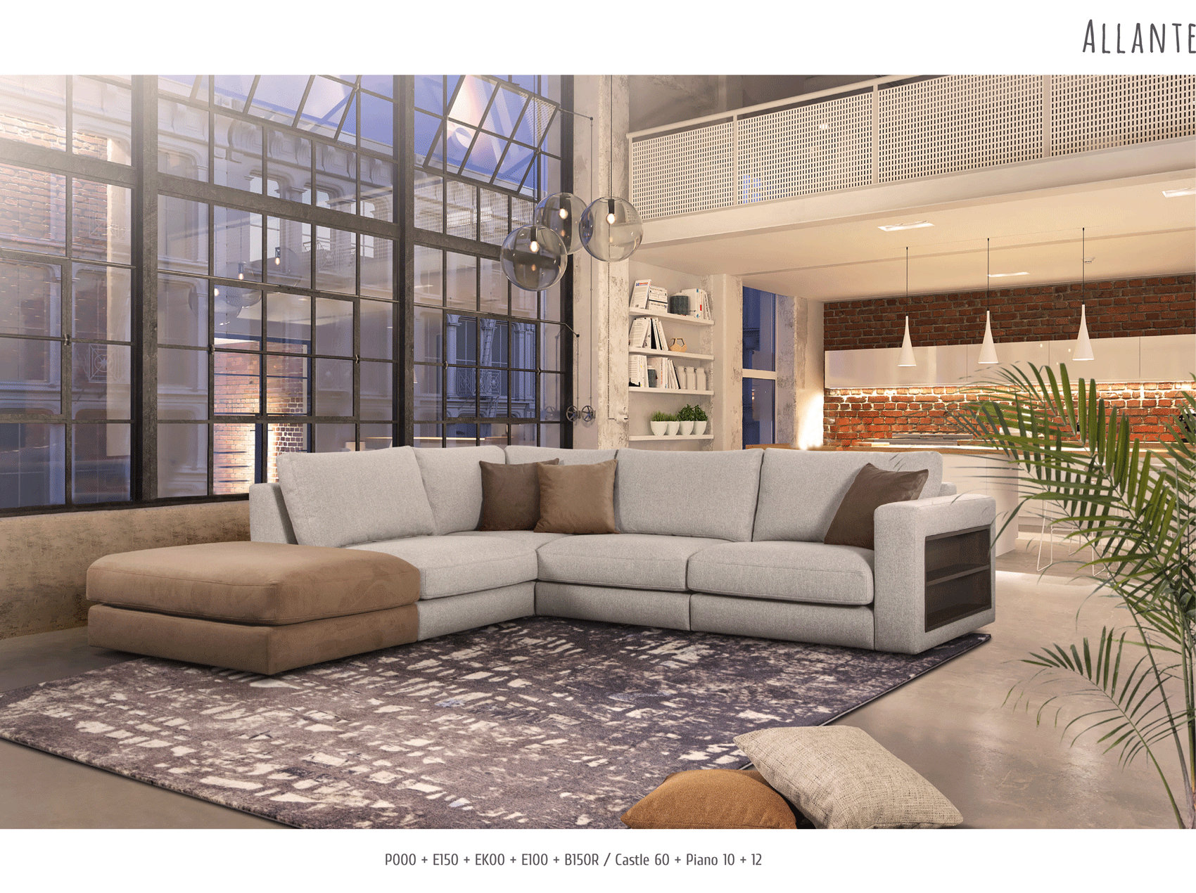 Brands SWH Modern Living Special Order Allante Sectional