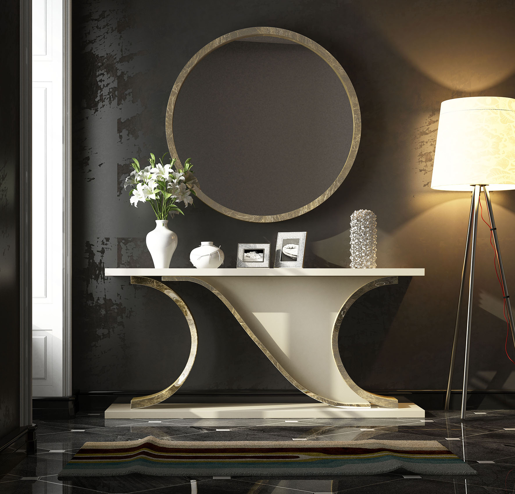 Brands Franco Serik II Collection, Spain CII.26 Console Table