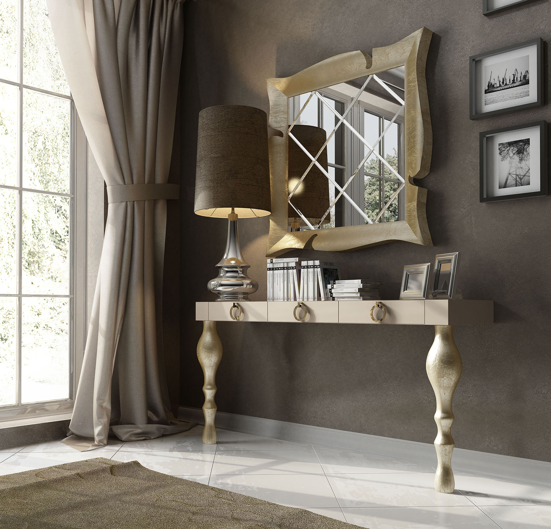 Brands Franco Serik II Collection, Spain CII.20 Console Table