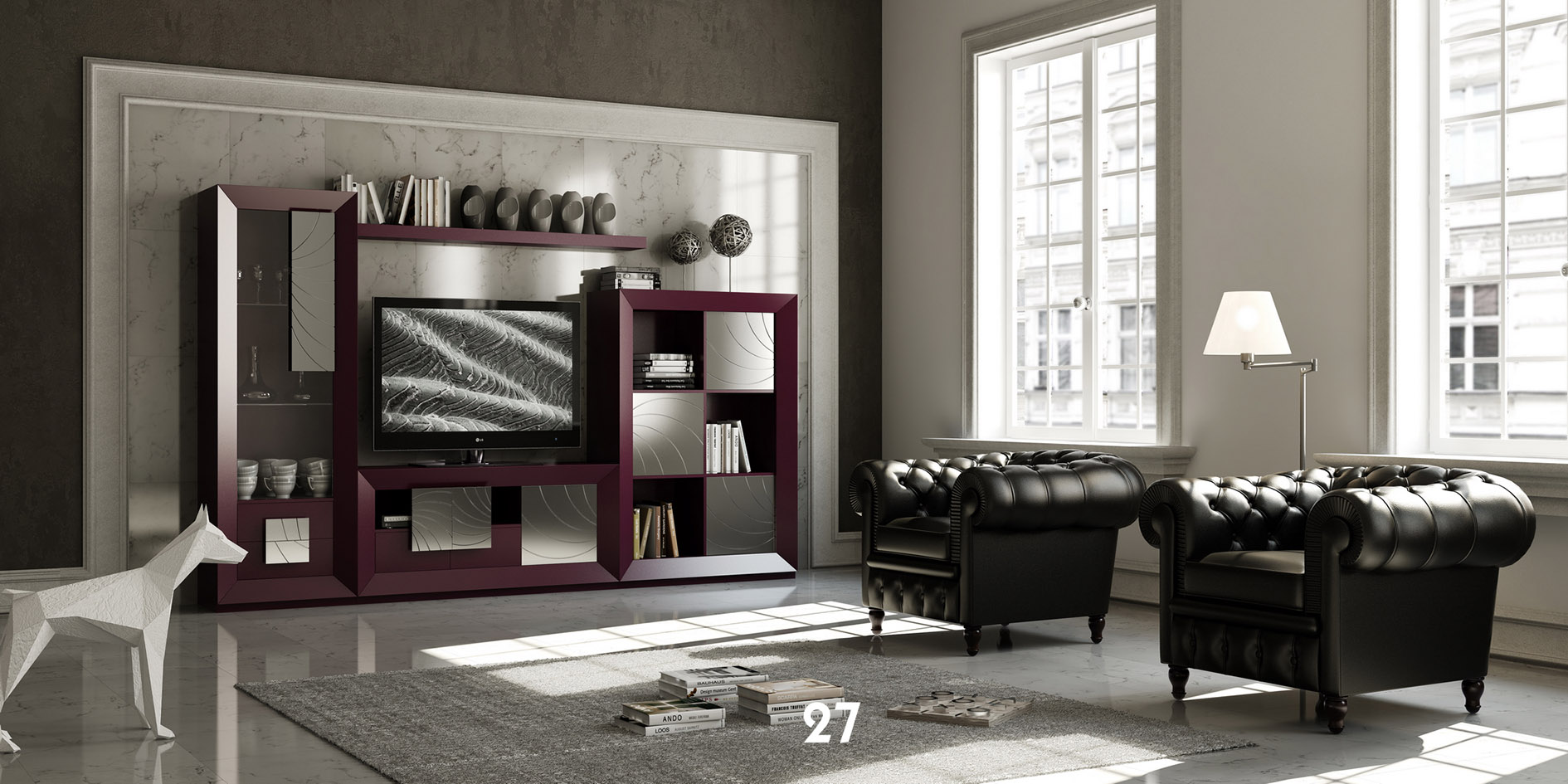 Brands Franco Serik Wall Unit Collection, Spain KORA 16