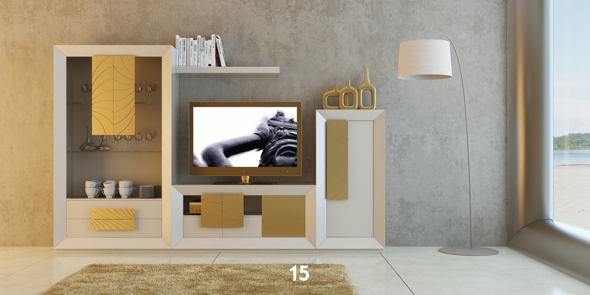 Wallunits Entertainment Centers KORA 21