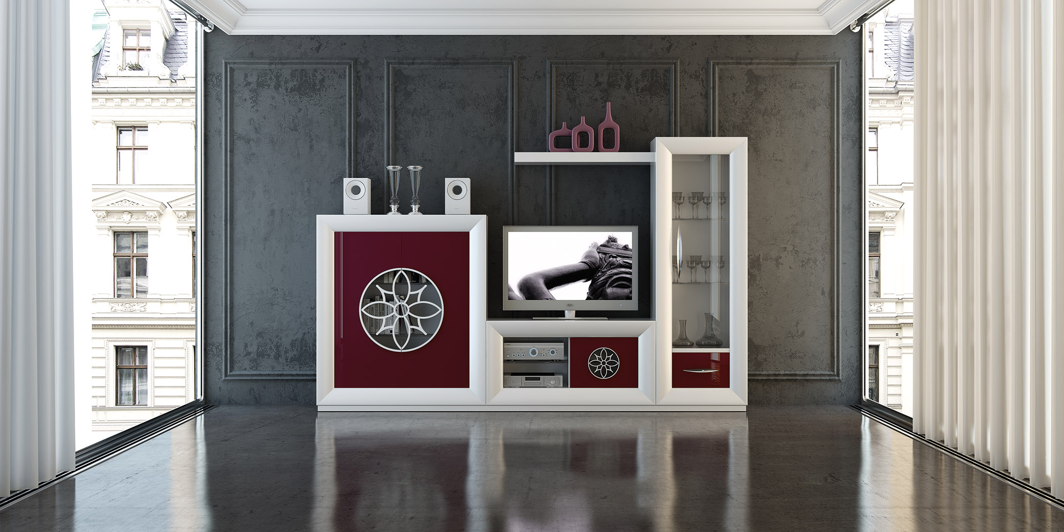 Brands Franco Serik Wall Unit Collection, Spain SK-19