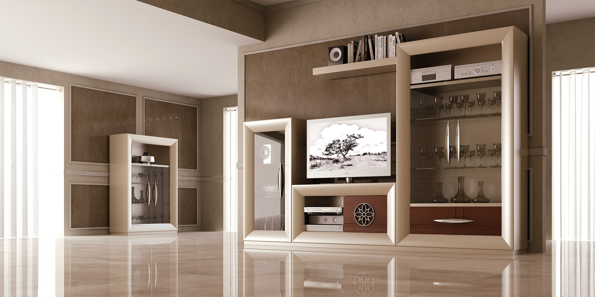 Brands Franco Serik Wall Unit Collection, Spain SK-25