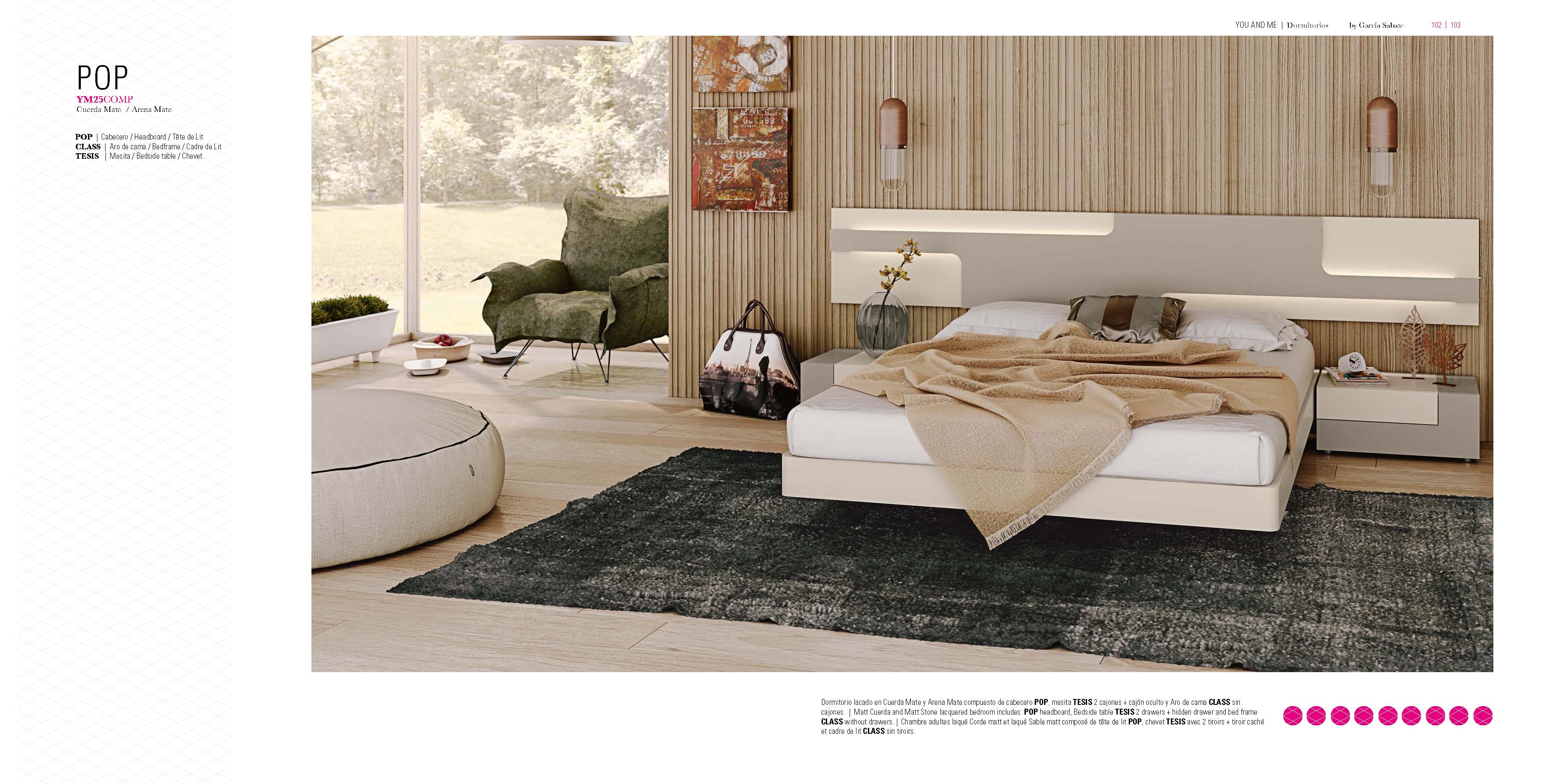 Brands Garcia Sabate, Modern Bedroom Spain YM25