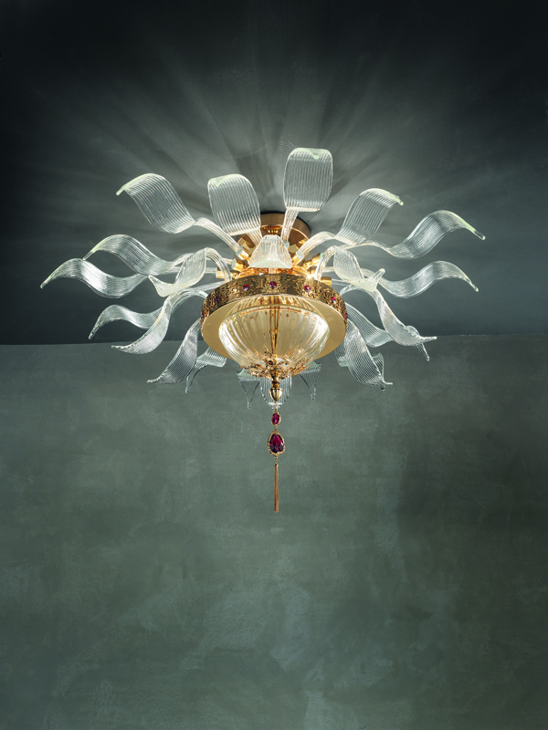 Brands Euroluce Dahlia Collection Julienne Clear PL8