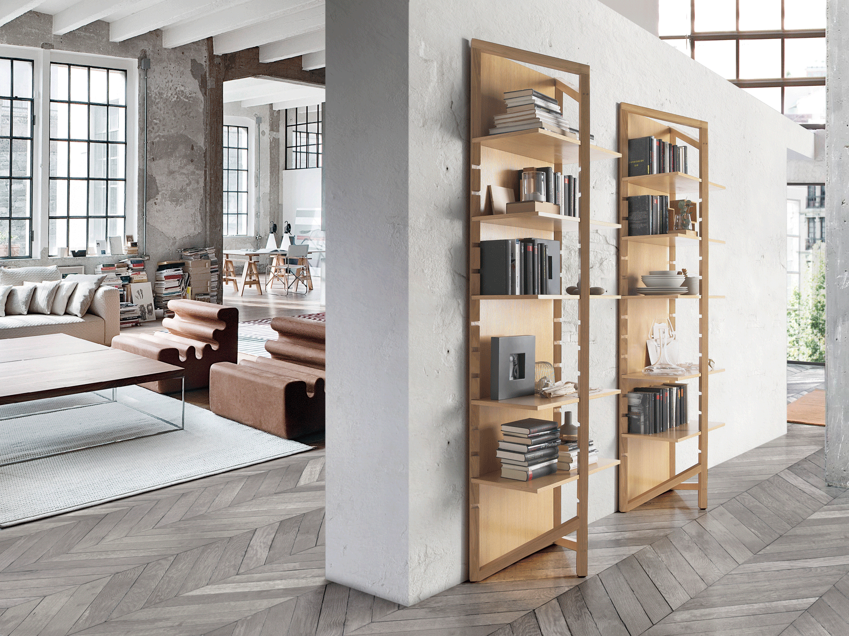 Brands MSC Modern Wall Unit, Italy Tree Book