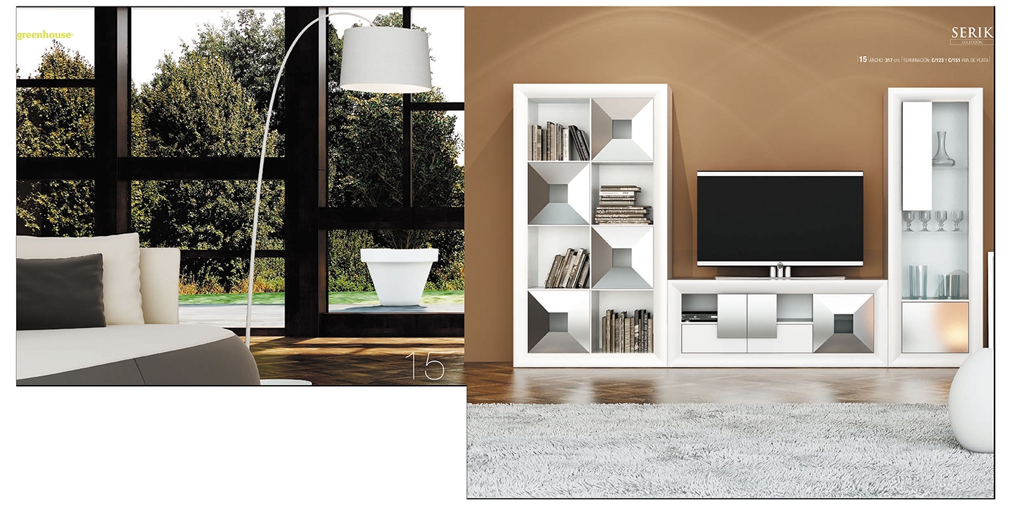 Wallunits Entertainment Centers SERIK 15