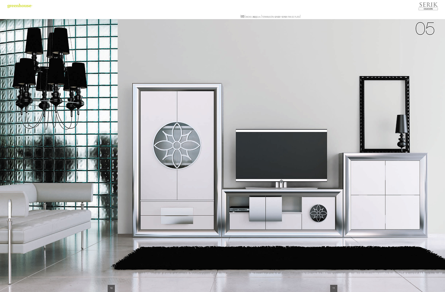 Wallunits Entertainment Centers SERIK 05