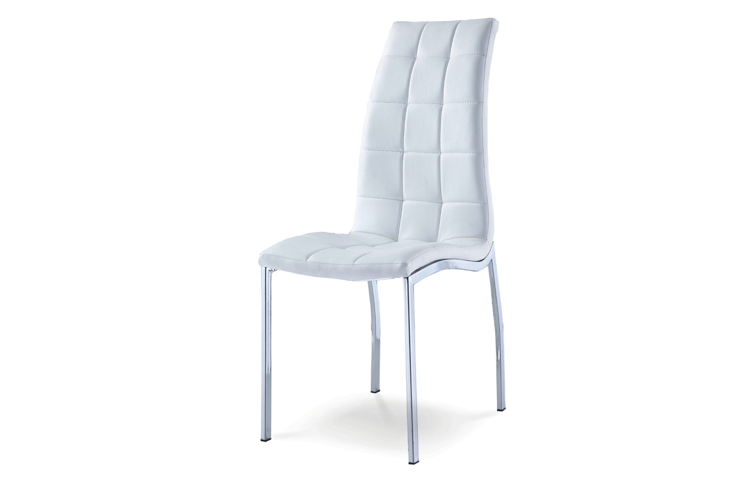 Bedroom Furniture Modern Bedrooms QS and KS 365 White Dining Chair