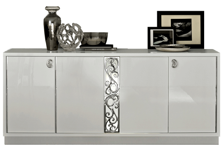Brands Camel Gold Collection, Italy Roma 4-Door Buffet White