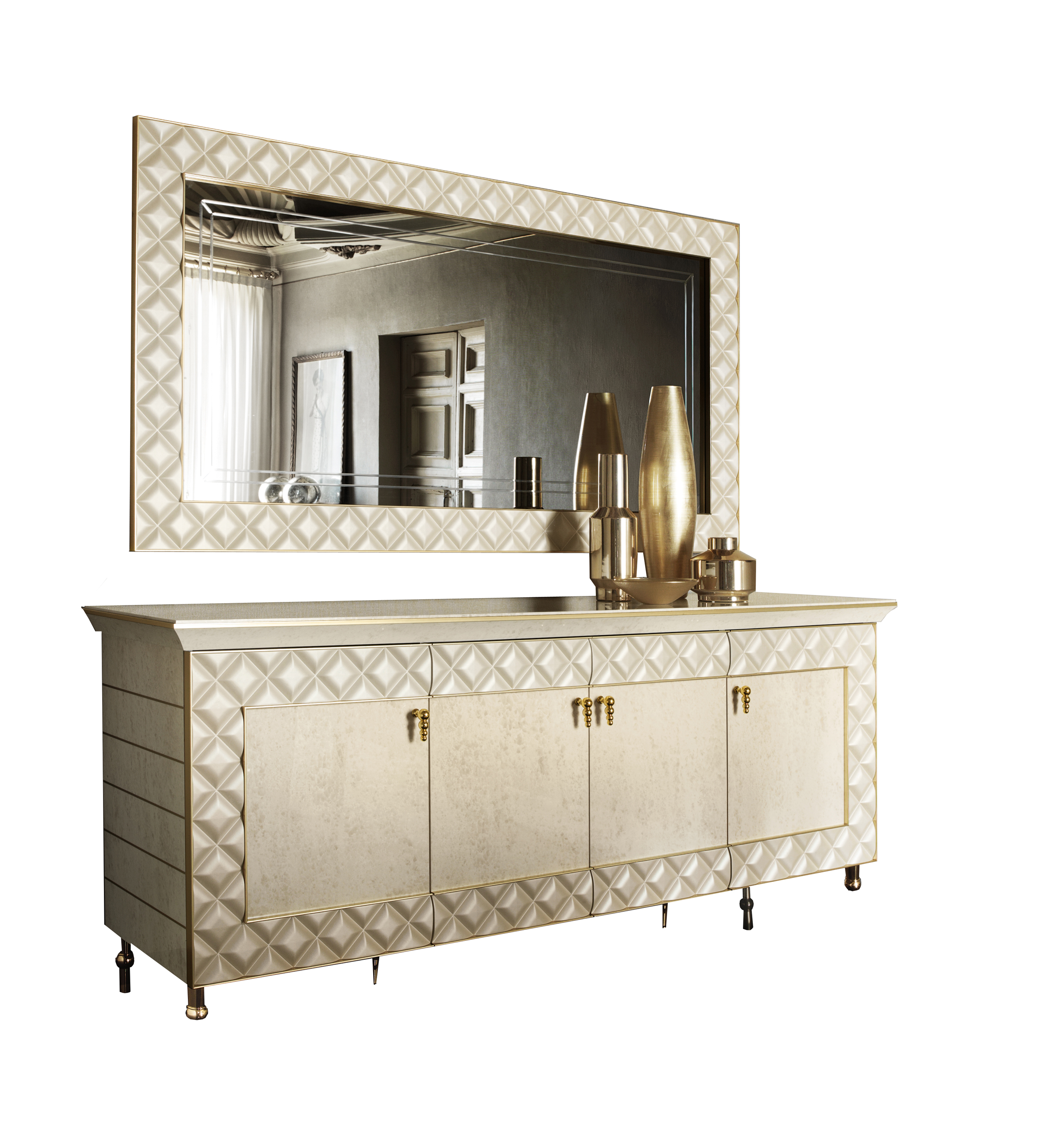 Brands Camel Modum Collection, Italy Sipario Buffet w/Mirror by Arredoclassic