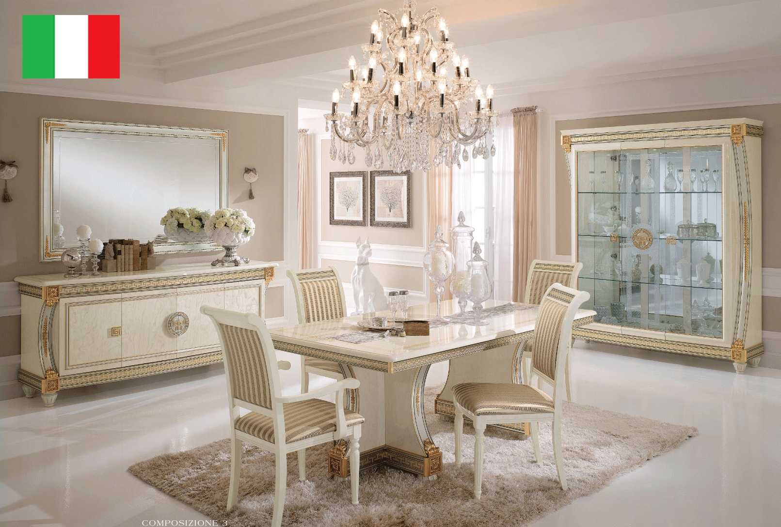 Dining Room Furniture Marble-Look Tables Liberty Day Dining room