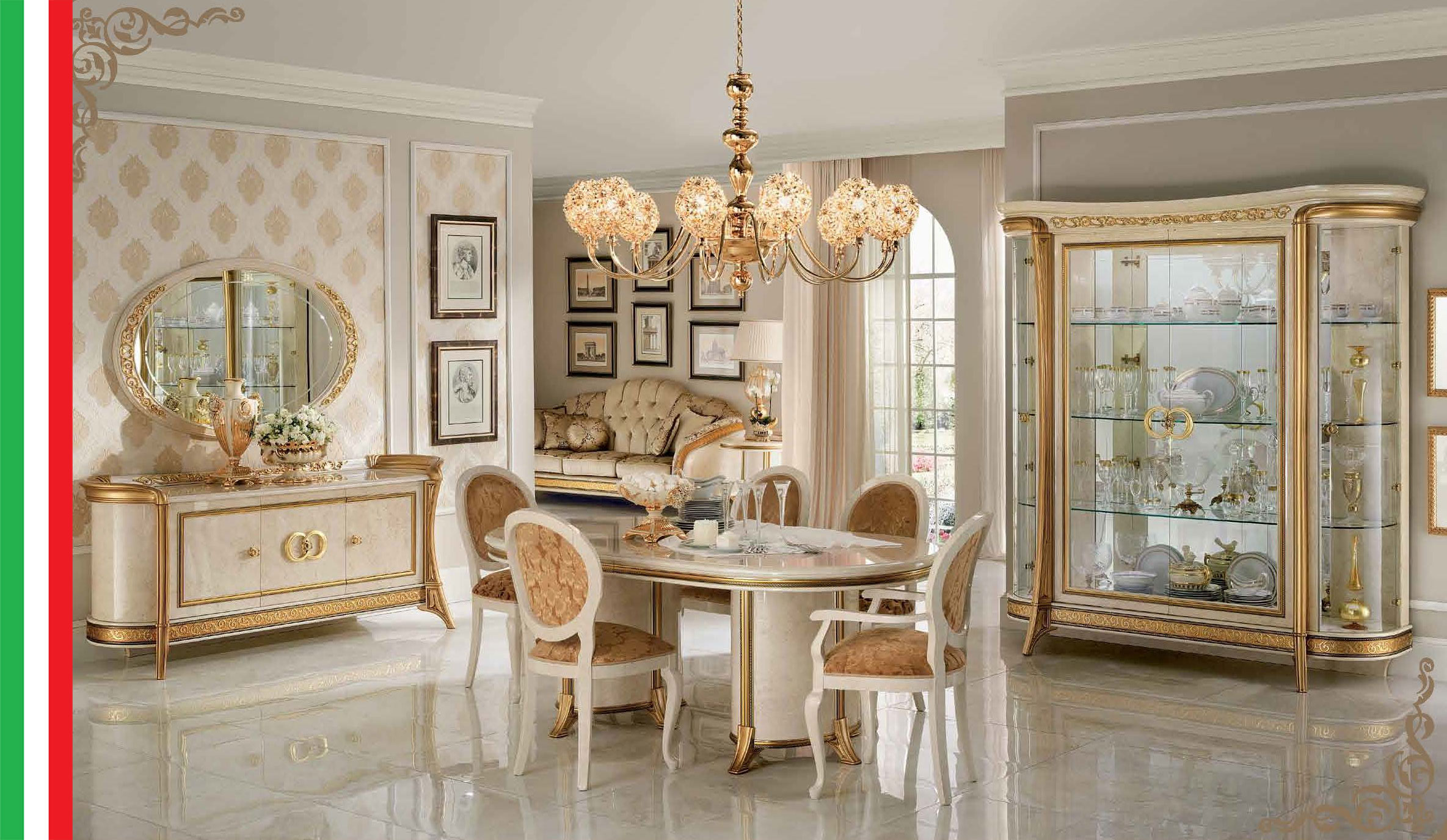 Brands Arredoclassic Dining Room, Italy Melodia Day Dining Room