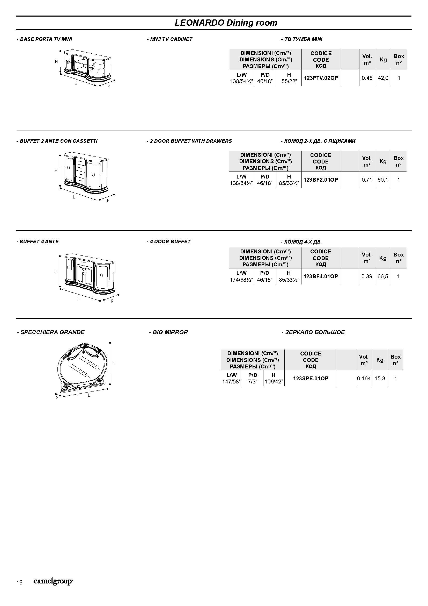 Legno Bianco 145 x 39 x 55 cm Italian Concept 91 Porta TV Leo