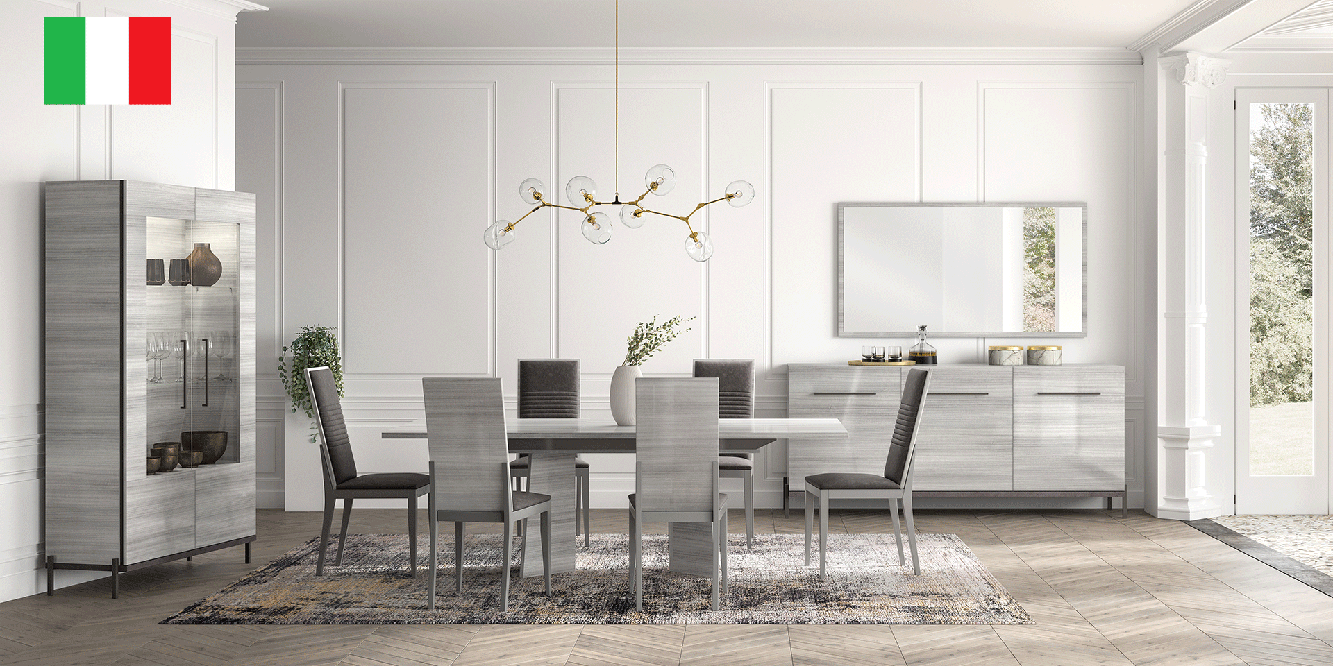Brands Status Modern Collections, Italy Mia Dining room
