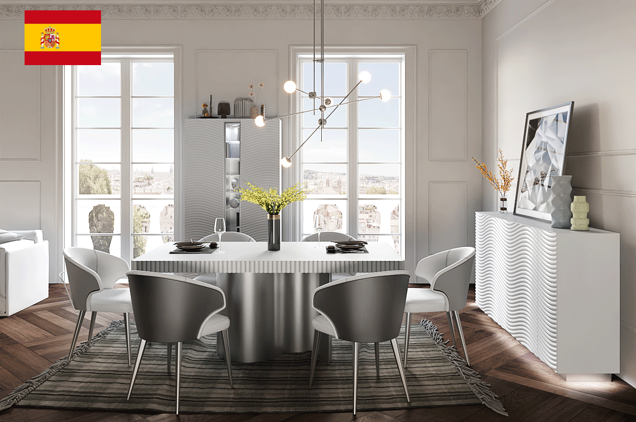 Brands Franco AVANTY, SPAIN Wave Dining White