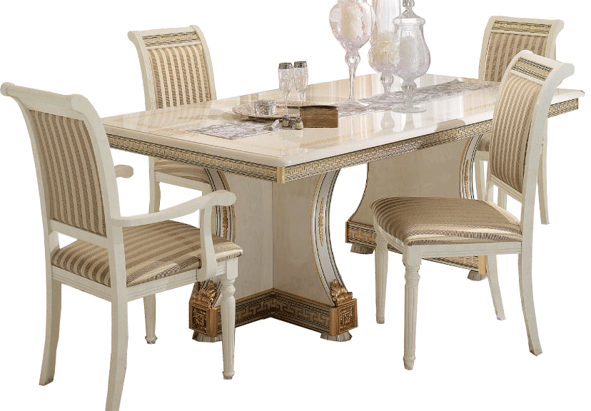 Dining Room Furniture Marble-Look Tables Liberty Dining Table