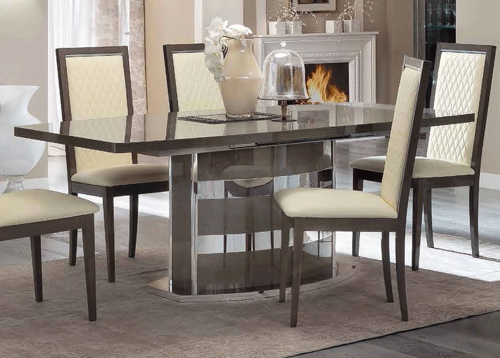 Living Room Furniture Sectionals Platinum FIXED Dining Table 160 Only