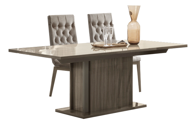 Wallunits Entertainment Centers Volare Dining table GREY with ext
