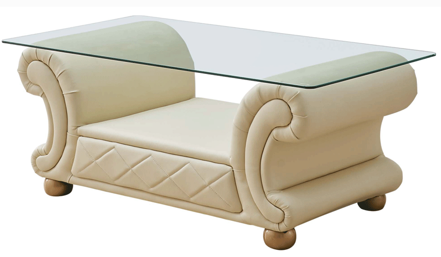 Brands Status Modern Collections, Italy Apolo Ivory Coffee Table