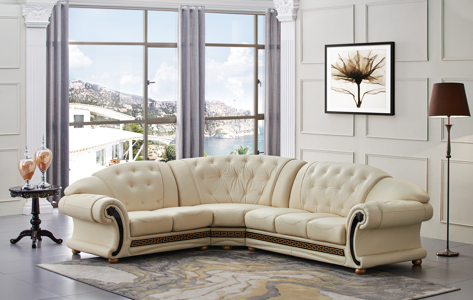 Brands RXN Classic Living Special Order Apolo Sectional Ivory