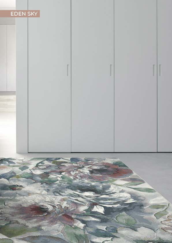 Brands Cut Cut Standard Collection 2024 Eden Sky Rug