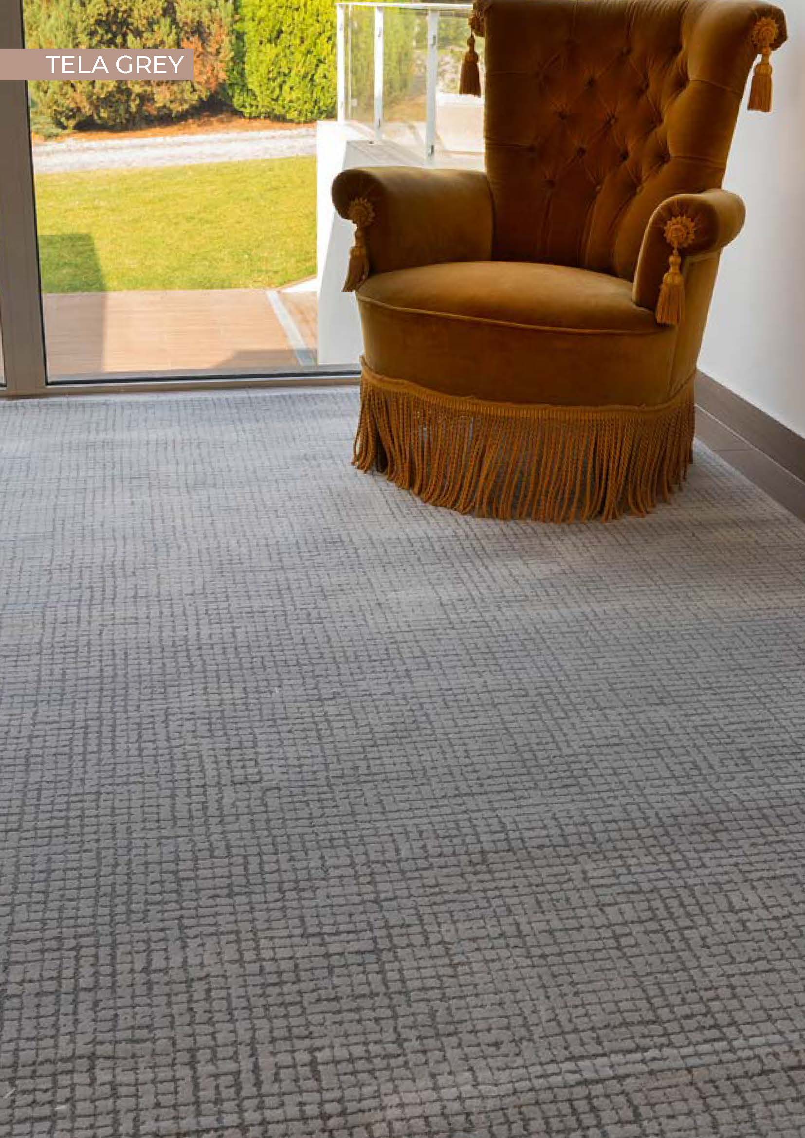 Brands Cut Cut Standard Collection 2024 Tela Grey Rug