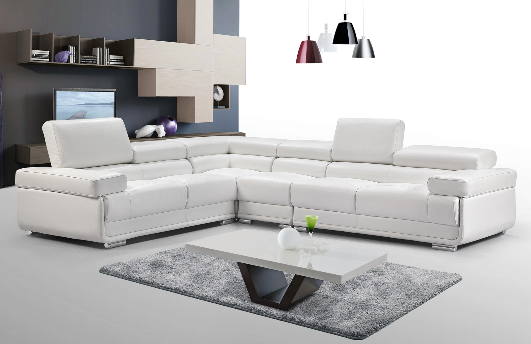 Brands RXN Classic Living Special Order 2119 Sectional White