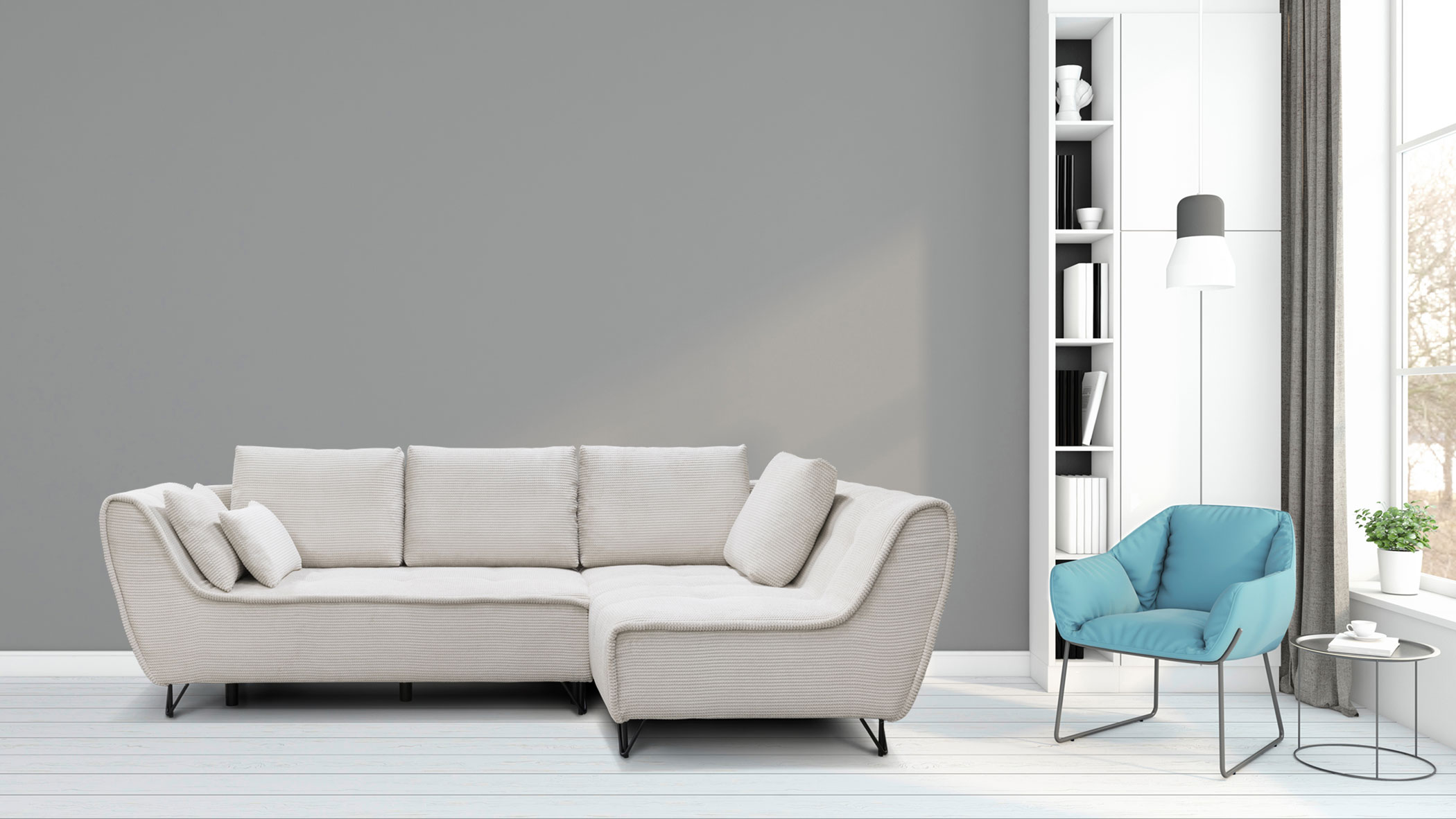 Brands European Living Collection Cocoli Sectional w/Bed