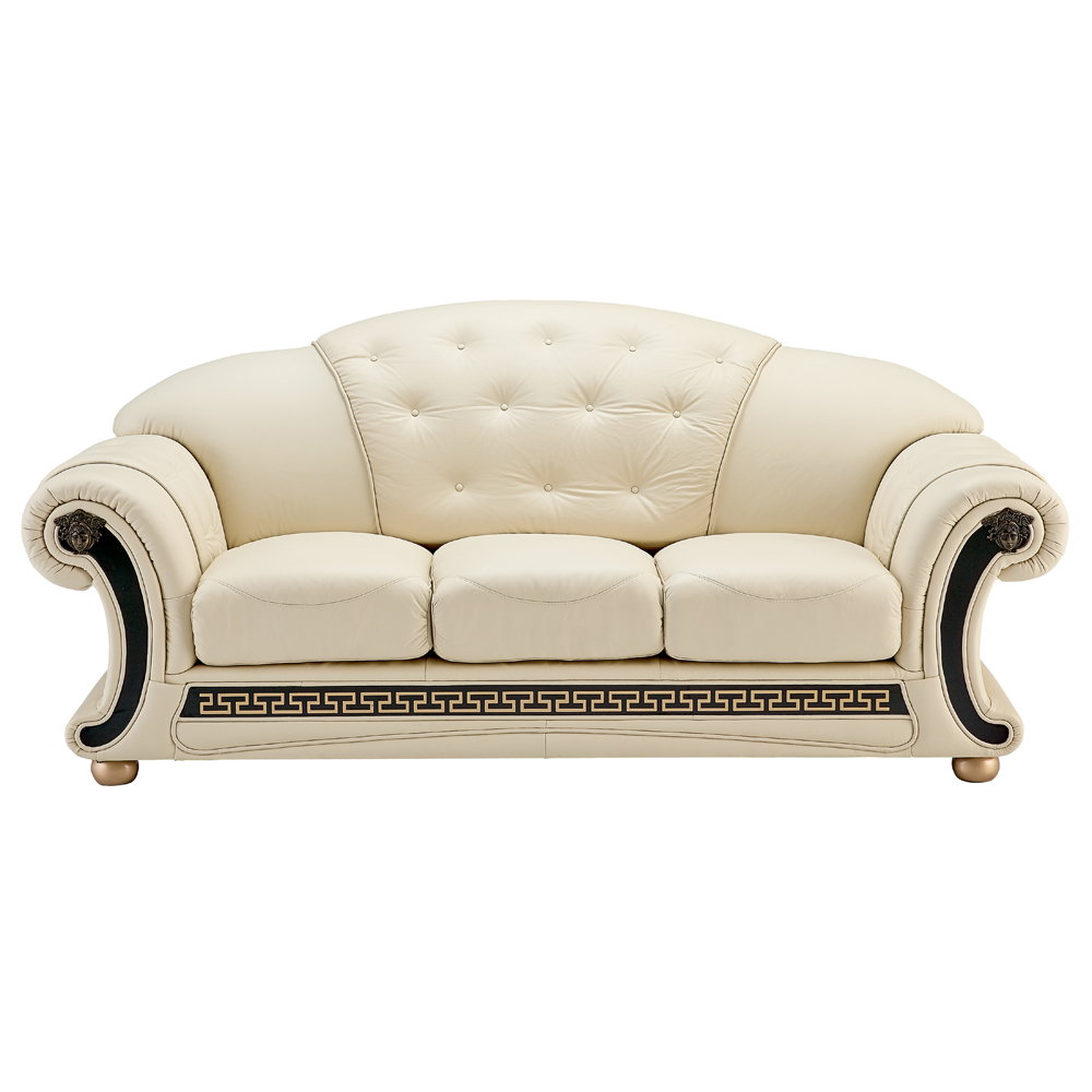 Living Room Furniture Sleepers Sofas Loveseats and Chairs Apolo Ivory
