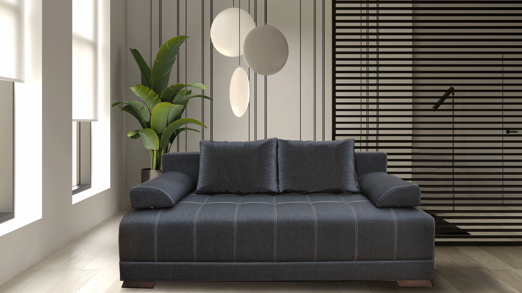 Brands Ukrainian collection Brooklyn Sofa bed and storage